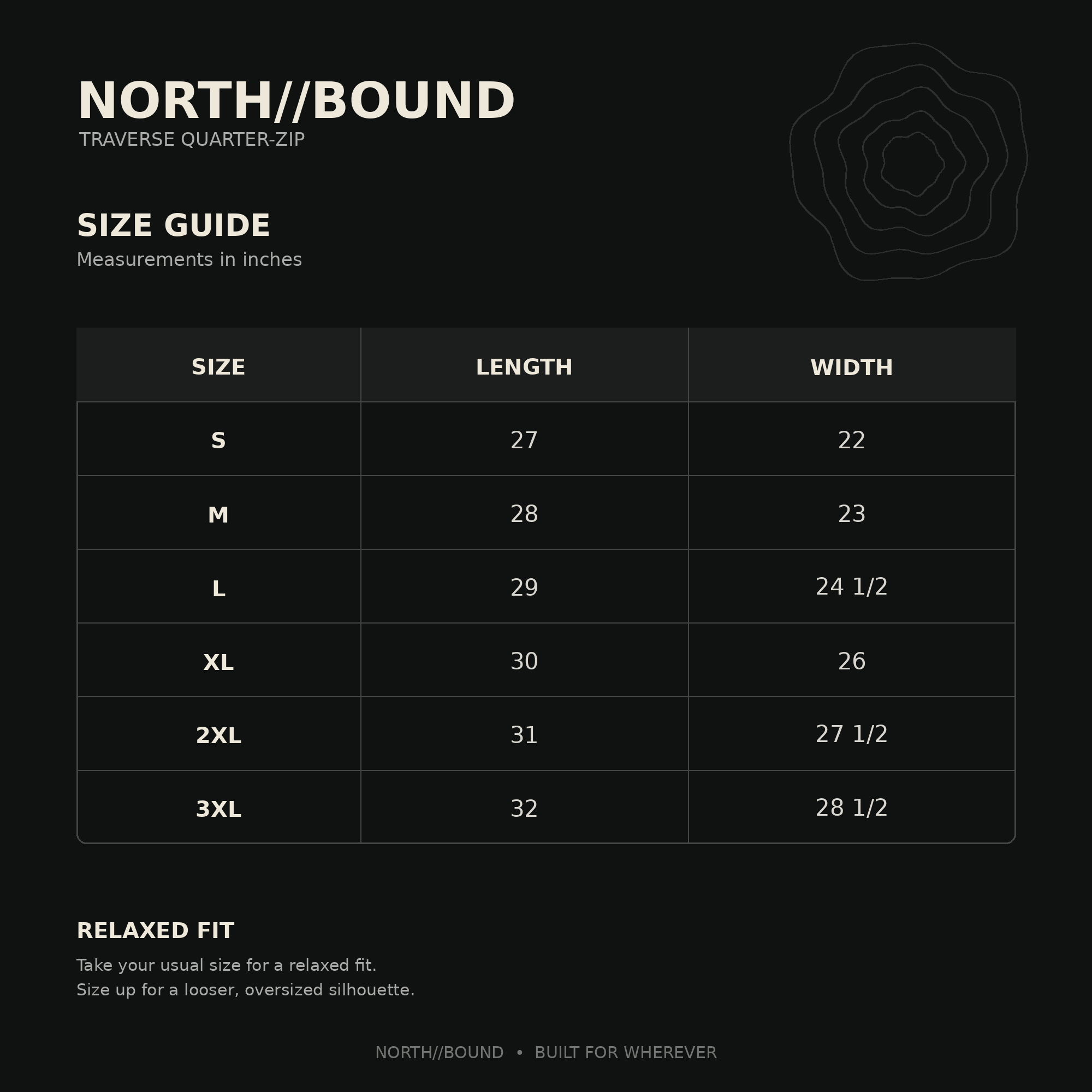Traverse Quarter-Zip — Black